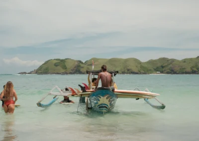 What is the best time to surf in Lombok?