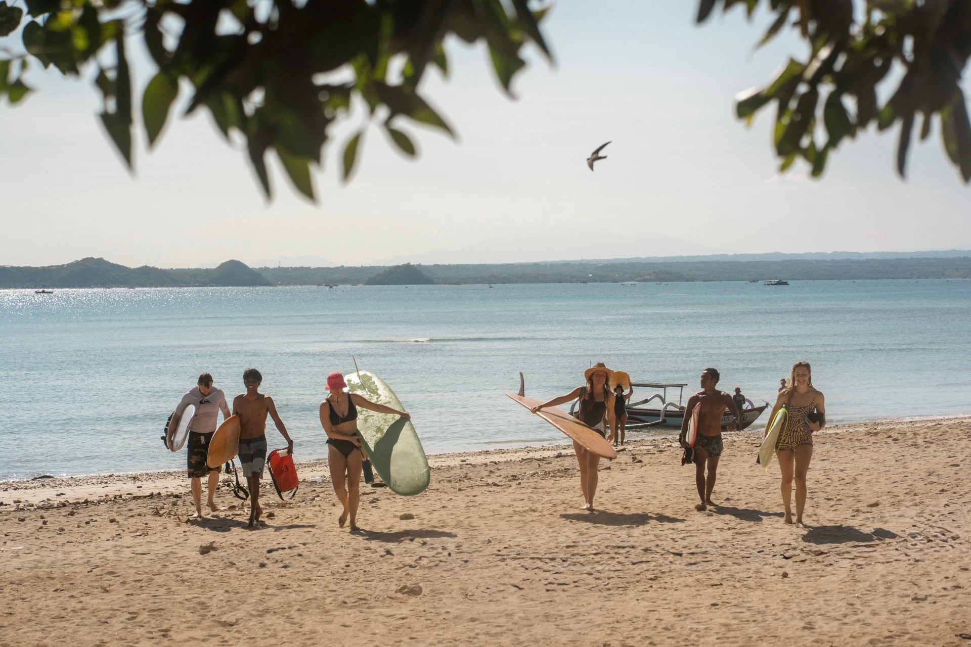 Longboarding in Kuta Lombok